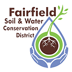 A logo of fairfield soil and water conservation district.